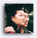 Student graduating photo