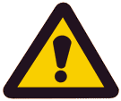 [general caution symbol]