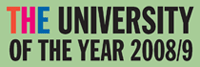The Times University of the Year 2008/9