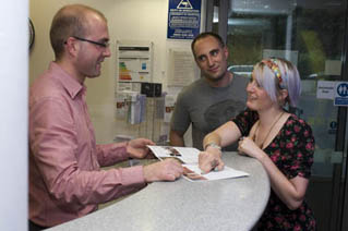 Booking image by Stuart Hollis
