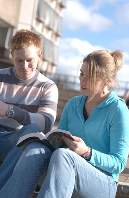 Students Reading
