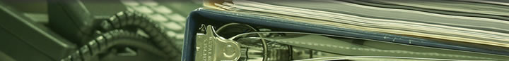 telephone and files