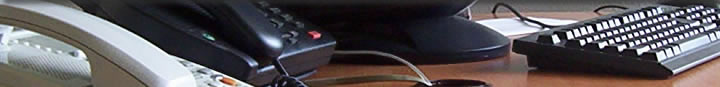 telephones and computer